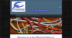 Desktop Screenshot of electricitephenix.com